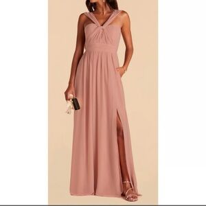 Birdy Grey Blush Strapless Dress